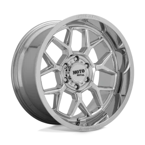 Moto Metal – MO803 BANSHEE – Chrome – 20″x10″ -18mm – Summer Wheels – MO80321050218N